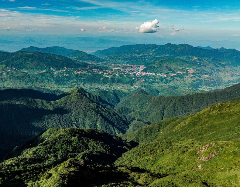 Bored Panda répertorie 5 couleurs typiques de Sa Pa qui captivent les touristes au début de l'automne. Le premier est l’impressionnante couleur verte.