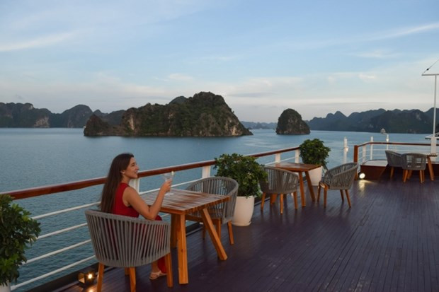 Croisière Heritage Cruises Binh Chuan. Photo : Vnexpress. Croisière Heritage Cruises Binh Chuan. Photo : Vnexpress.