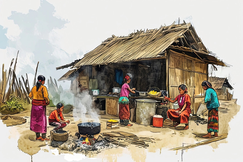 Le Têt ou la fête des retrouvailles familiales. Le Têt ou la fête des retrouvailles familiales.