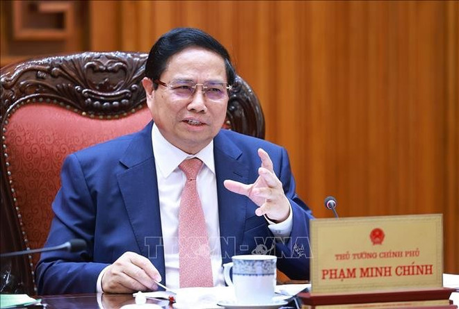 Le Premier ministre Pham Minh Chinh. Photo : VNA. Le Premier ministre Pham Minh Chinh. Photo : VNA.