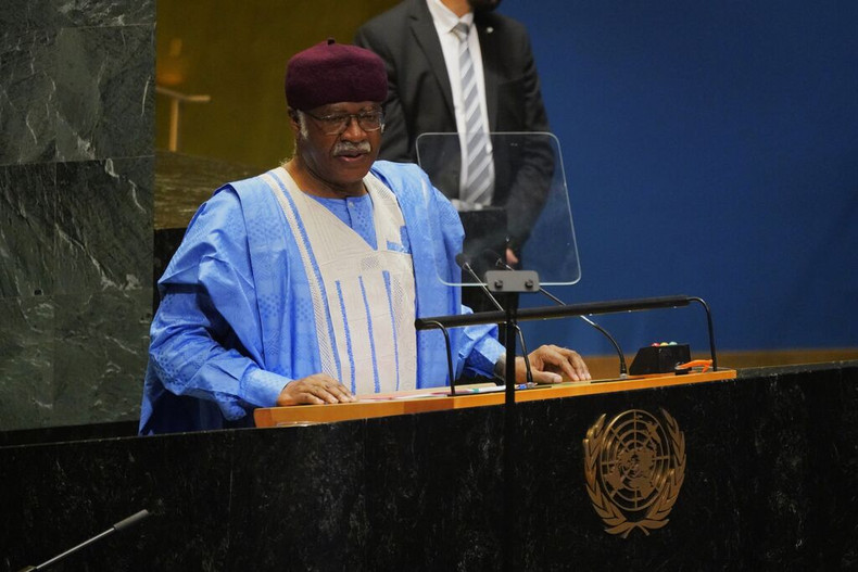 Le président de l'Assemblée générale des Nations unies, Philemon Yang, le 22 septembre à New York (États-Unis). Photo : Xinhua.
