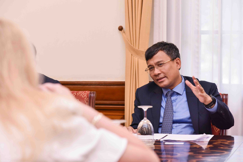 Le vice-ministre permanent vietnamien des Affaires étrangères, Nguyên Minh Vu. Photo : baoquocte.vn.