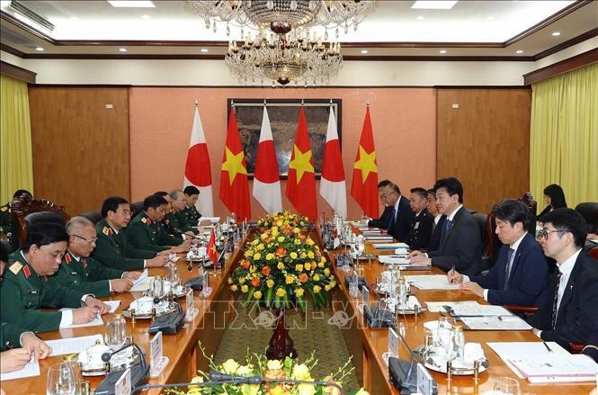 Les ministres de la Défense plaident pour le partenariat stratégique Vietnam-Japon ảnh 1 Les ministres de la Défense plaident pour le partenariat stratégique Vietnam-Japon ảnh 1