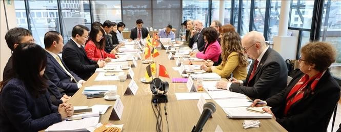 Vue générale de la session du Comité mixte Vietnam-Wallonie-Bruxelles.