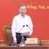 Le secrétaire général du PCV et président de la République, To Lam, lors de la séance de travail avec le Comité permanent du Parti de la ville de Dong Nai. Photo : VNA.