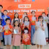Les dix finalistes lors de l’épreuve finale du concours. Photo : baoquocte.