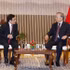 Le dirigeant To Lam (droite) et Arun Kumar Singh, président de l'ONGC. Photo : VNA.