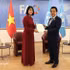 L’ambassadrice du Vietnam en Italie, Nguyen Phuong Anh, présente ses lettres de créance et entre officiellement en fonction comme représentante permanente du Vietnam auprès de la FAO. Photo : VNA.