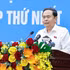 Le président de l’Assemblée nationale Tran Thanh Man à la rencontre des électeurs à Ho Chi Minh-Ville. Photo : VNA.