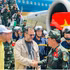 Le ministre vénézuélien des Affaires étrangères, Yvan Gil Pinto, salue le général de division Pham Van Ty, chef de la mission vietnamienne. (Source : Ambassade du Vietnam au Venezuela)