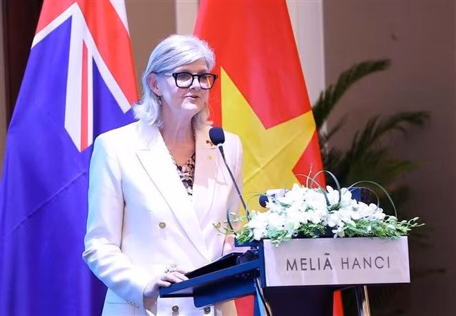 La gouverneure générale d'Australie, Sam Mostyn. Photo : VNA.