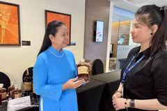 Tran Thi Man, directrice commerciale de la compagnie par actions BM Toan Cau. Photo: VNA.