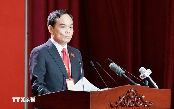 rân Luu Quang, membre du Comité central du Parti et secrétaire du Comité du Parti de Hô Chi Minh-Ville. Photo : VNA bt.jpg
