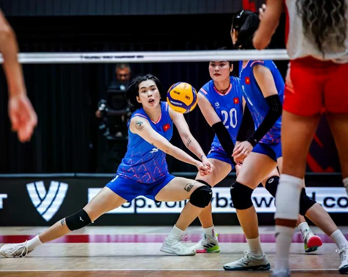 Possibilité de se faire connaître auprès de nombreuses équipes si le joueur possède de bonnes qualités. Photo : FIVB ct.jpg
