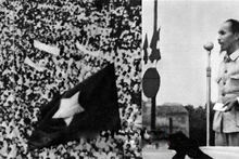Le 2 septembre 1945, sur la place Ba Dinh à Hanoï, le président Ho Chi Minh a lu la Déclaration d’indépendance, proclamant la naissance de la République démocratique du Vietnam. Photo d’archive.