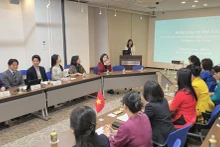 La vue générale de lors de l'événement. Photo : baophapluat.vn