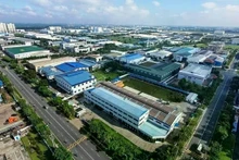 Parc industriel de Dong Banh, Lang Son, au Nord du Vietnam. 