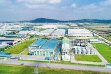 Vue du Parc industriel Vietnam-Singapour (VSIP) dans la province de Bac Ninh (Nord). Photo : khucongnghiepvienam.vn