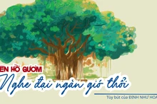 75e anniversaire du premier numéro du journal Nhân Dân: Au bord du lac Hoan Kiem, écouter le souffle de la grande forêt