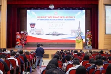La vue générale de la deuxième Conférence médico-scientifique France–Vietnam: Photo : Minh Hanh/NDEL.