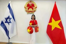 La présidente de l’Association des Vietnamiens en Israël Truong Thi Hong. Photo : VNA.