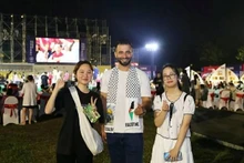Saleem Hammad, de nationalité palestinienne, travaille à l’Ambassade du Qatar au Vietnam. Photo: baoquocte.vn