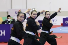 Le pencak silat est devenu l’une des disciplines les plus prolifiques en médailles d’or pour le Vietnam aux SEA Games avec le wushu, le taekwondo et le karaté. Photo : thanhnien.vn 