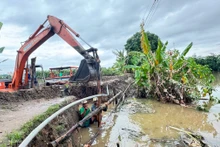 marée exceptionnelle a également provoqué des inondations dans plusieurs zones de Can Tho. Photo : vnexpress.net