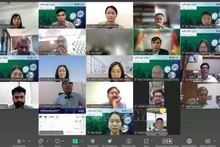 Des représentants d'entreprises des deux pays participent à un webinaire sur la coopération dans les secteurs de l'électricité et de l'électronique entre le Vietnam et l'Inde.