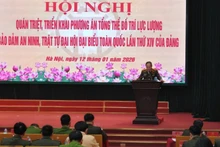 Vue d’ensemble de la conférence. Photo : nhandan.vn