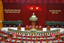 Le 15e Plénum du Parti communiste du Vietnam à Hanoï. Photo : VNA