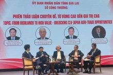 Conférence de connexion commerciale et de promotion des exportations 2025 dans la province vietnamienne de Gia Lai. Photo : VNA.