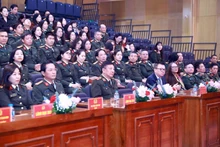 Les délégués lors de la cérémonie. Photo : VOV.