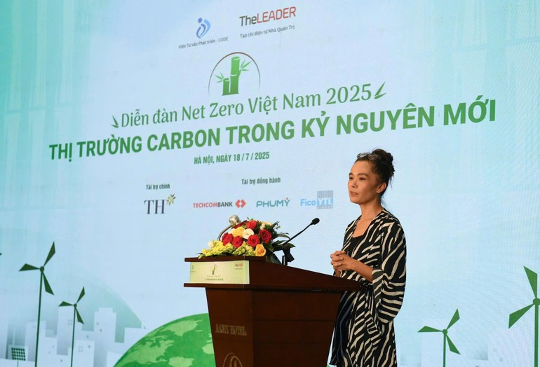 Betty Pallard, directrice de la stratégie chez ESGs & Climate Consulting, estime que le Vietnam dispose d’un avantage compétitif majeur sur le marché mondial du carbone. 3.jpg