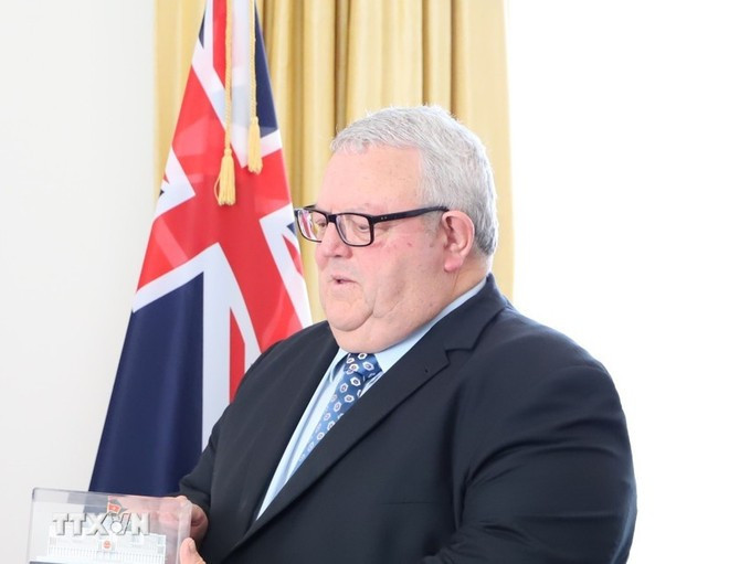 Le président de la Chambre des représentants de Nouvelle-Zélande, Gerry Brownlee. Photo: VNA Le président de la Chambre des représentants de Nouvelle-Zélande, Gerry Brownlee. Photo: VNA