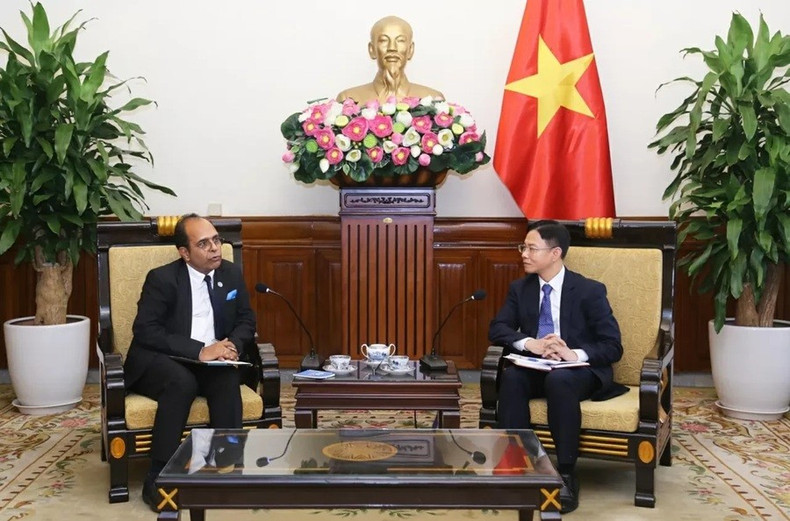 Le vice-ministre Ngo Le Van affirme que la FAO reste un partenaire clé du Vietnam dans le développement d’une agriculture verte. Photo : Thanh Long. b.jpg