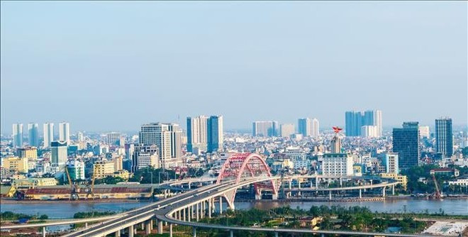 Vue panoramique de la ville de Hai Phong. Photo : VNA Vue panoramique de la ville de Hai Phong. Photo : VNA