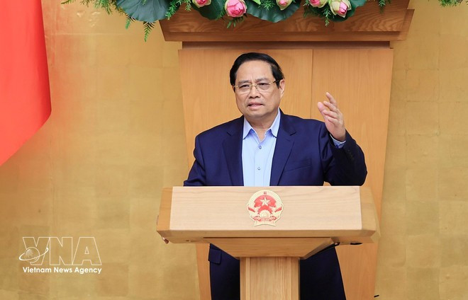 Le Premier ministre Pham Minh Chinh. Photo: VNA