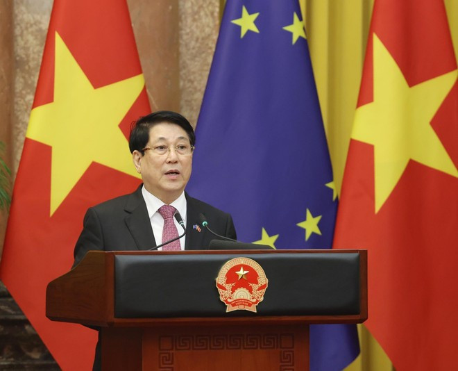 Le président vietnamien Luong Cuong. Photo: VNA