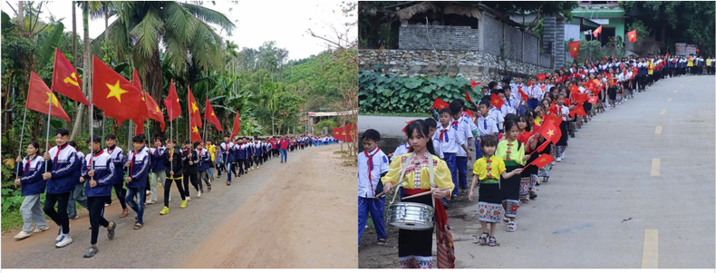 À Nghe An, des activités de sensibilisation sont organisées dans les écoles de la commune de Hung Chan. Les élèves participent à des défilés d’information avec banderoles et slogans, ainsi qu’à des annonces publiques expliquant les droits et les devoirs des électeurs, contribuant à diffuser l’esprit civique dans la communauté
