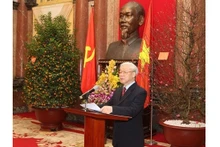 Le Secrétaire général du Parti communiste du Vietnam, Nguyên Phu Trong. Photo: Tri Dung/VNA.