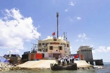 L’île Da Lat de l’archipel de Truong Sa. Photo: VNA.