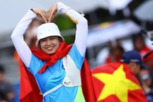 La sportive vietnamienne Lôc Thi Dào. Photo : zing.vn