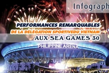 [Infographie] Performances remarquables de la délégation sportive du Vietnam aux SEA Games 30