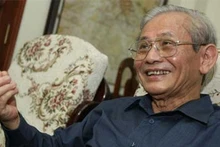 L'historien Phan Huy Lê. Photo: VNA.