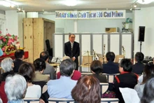 L’Ambassadeur vietnamien en France, Nguyên Ngoc Son, lors de la cérémonie d'ouverture. Photo: NDEL.