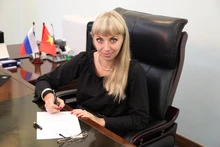 Natalia Shafinskaia, directrice par intérim du Centre de Russie pour la Science et la Culture (CRSC) à Hanoi. Photo: CRSC à Hanoi.
