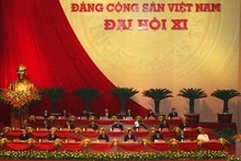 Le XIe Congrès du Parti communiste du Vietnam. Photo: VNA.