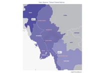 L'autoroute relie l'Inde au Myanmar et à la Thaïlande. Photo : Briefing de l'ASEAN.