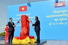 Depuis 2006, le Vietnam et le Cambodge ont déterminé 305 sites pour les bornes frontalières et ont implantées 292. Photo: CVN.